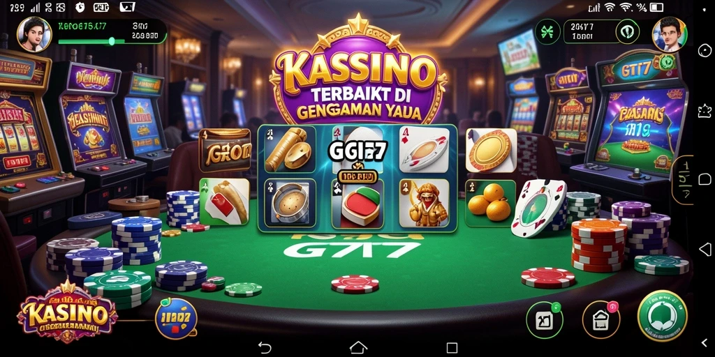 Tampilan gameplay kasino yang seru dan mengasyikkan di GT777.