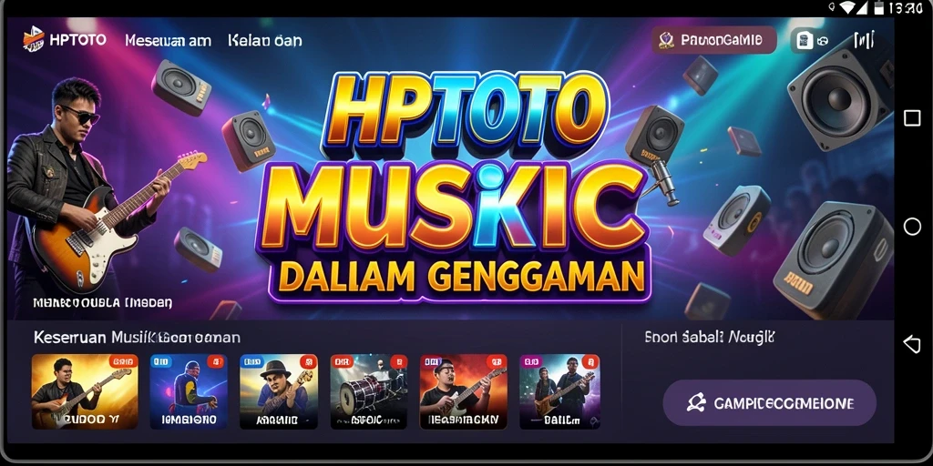 Menampilkan gameplay seru dari HPTOTO dengan berbagai tantangan musik.