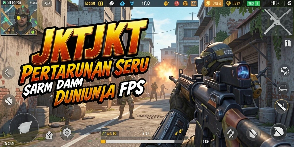 Screenshot seru dari gameplay <strong>JKTJKT</strong> yang penuh aksi dan strategi.