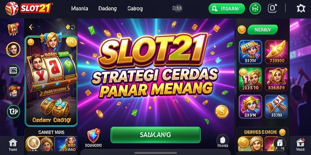 Tangkapan layar menunjukkan momen strategis dalam SLOT21 di tengah pertempuran.