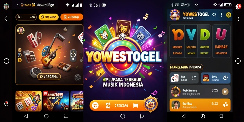 Tampilan gameplay seru dari YOWESTOGEL yang menguji kemampuan musik.